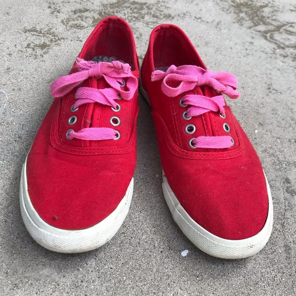 Bundle Sale! Red Mossimo Sneakers size 8 used - Picture 2 of 9